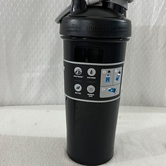 Blender Bottle 28oz Classic V2 New & Improved Water Bottle (FC Black) - Picture 4 of 5
